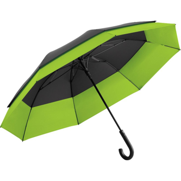 Stretch Golf Umbrella in black and green