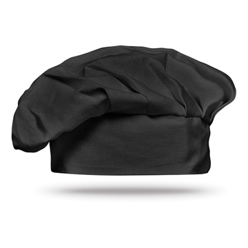 black cooking chefs hat