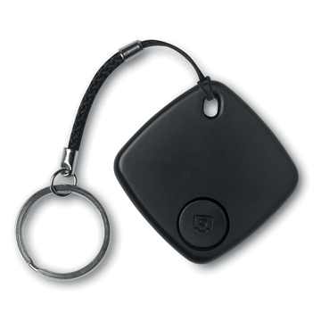 key finder key ring in black