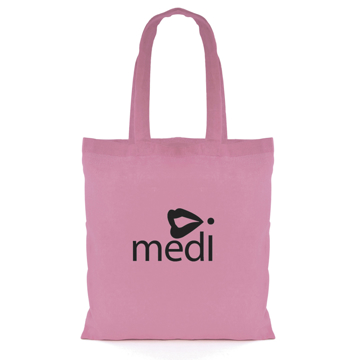 Budget Colour Shopper in pink with 1 colour print
