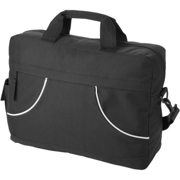 black Chicago conference style bag