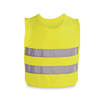 fluorescent yellow small reflective vest