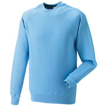 Classic Sweatshirt in light blue with crew neck