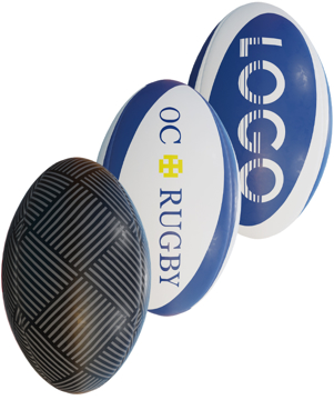 Match Ready Rubber Rugby Ball Size 5