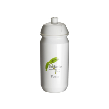 white shiva sports bottle with full colour logo