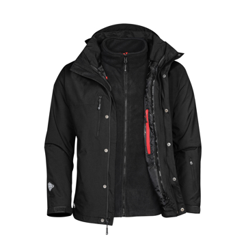 Stormtech Beaufort Jacket in black with weatherproof protection
