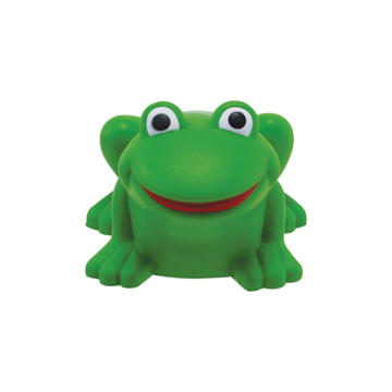 Cartoon frog stress shape