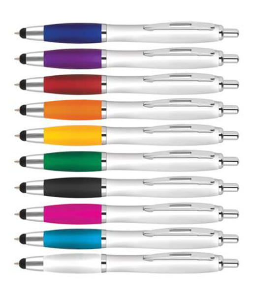 Contour White Ballpen 