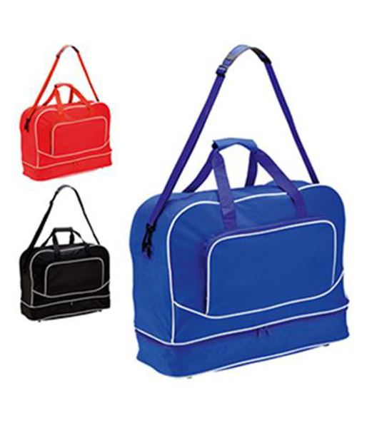 red blue and black school sports bags