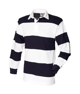 Long Sleeve Rugby Shirt Stripe Design