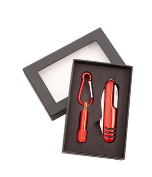 Sufli Tool Set in red in black box
