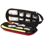open view of the 46 piece first aid kit with safety vest