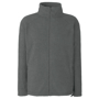 FOTL Full Zip Fleece in grey with self-coloured zips to front and pockets
