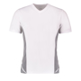Gamegear Cooltex Team Top V-Neck White and Grey