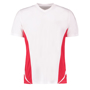 Gamegear Cooltex Team Top V-Neck White and Red