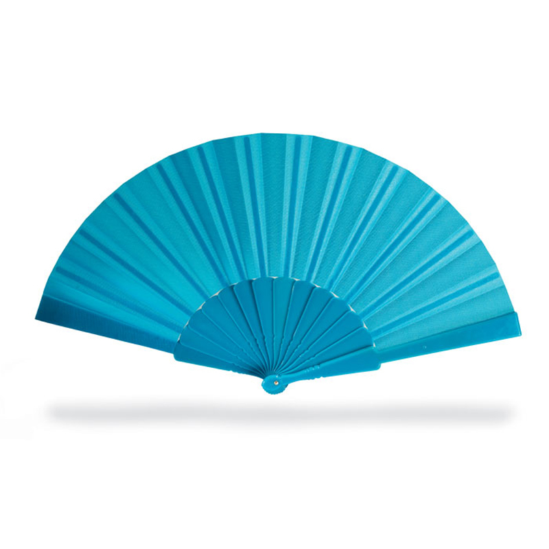 Hand Fan in blue