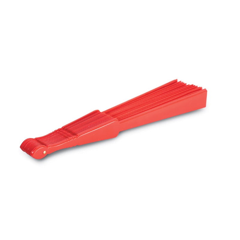 Hand Fan in red closed