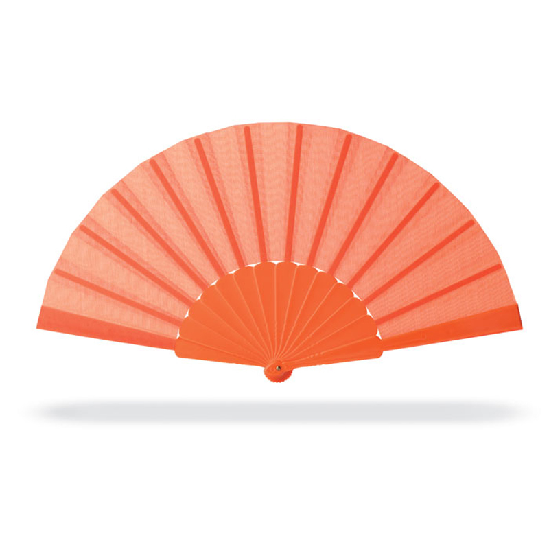 Hand Fan in orange