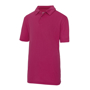 Kids Cool Polo in pink with collar and 2 buttons