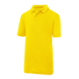 Kids Cool Polo in yellow with collar and 2 buttons