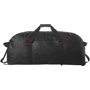 Large Trolley Travel Bag in black with black straps and details