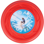 Mini Turbo Frisbee in red with full colour print