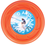 Mini Turbo Frisbee in orange with full colour print
