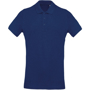 Organic Polo Shirt in blue