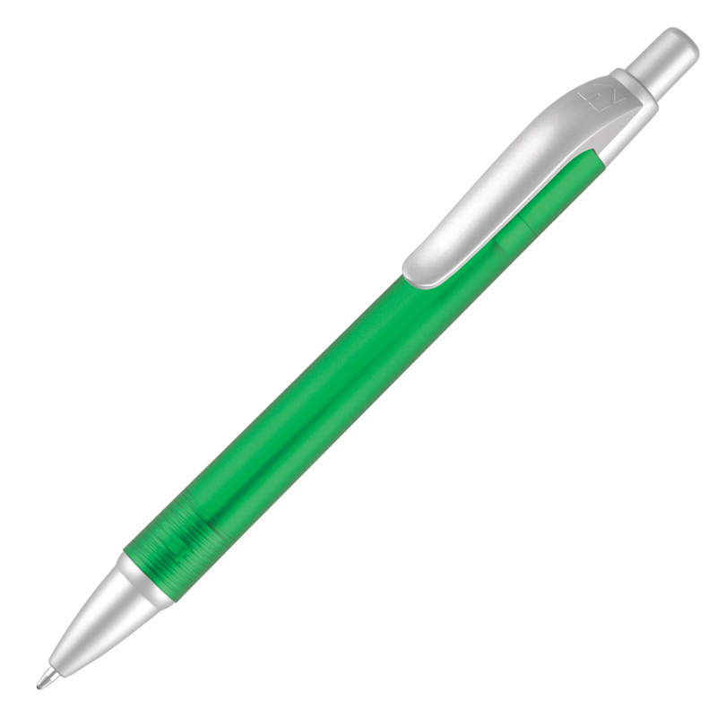 translucent green ballpen