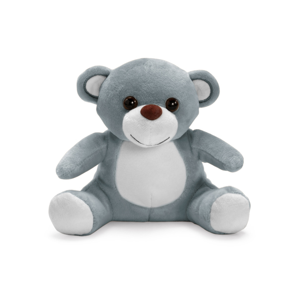 grey plush toy bear