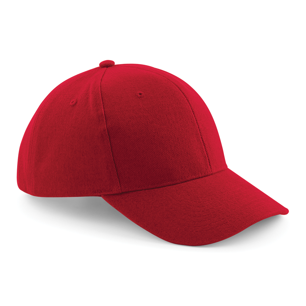Pro-Style Heavy Brushed Cotton Cap in red