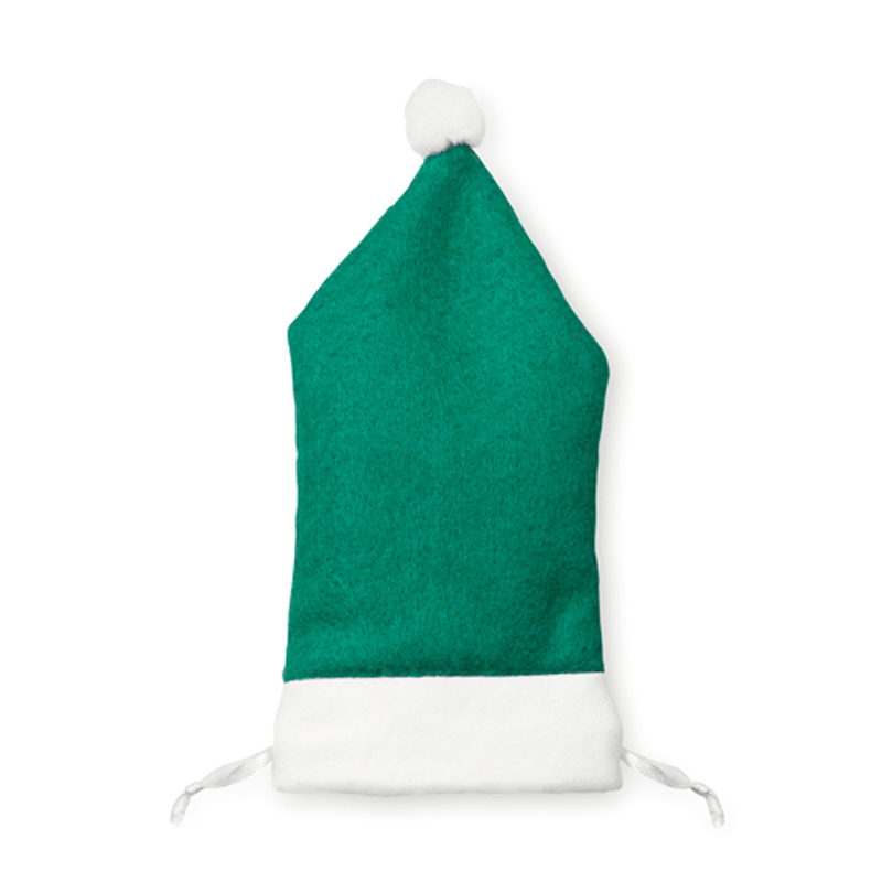 Santa Hat Phone Holder in green and white