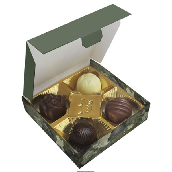 chocolate box - 4 pralines