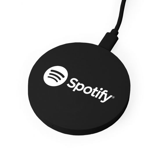 Mini circle charger black