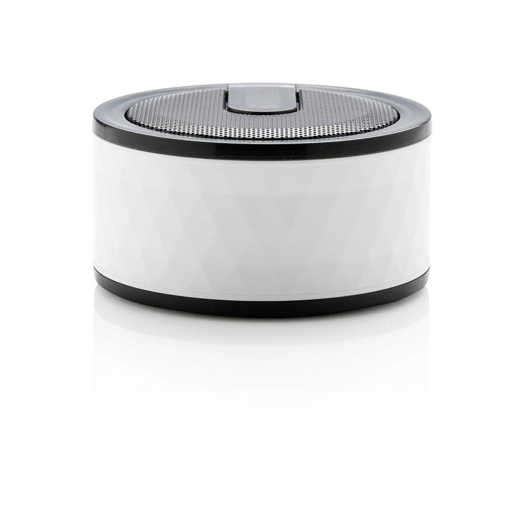 Geometric speaker white