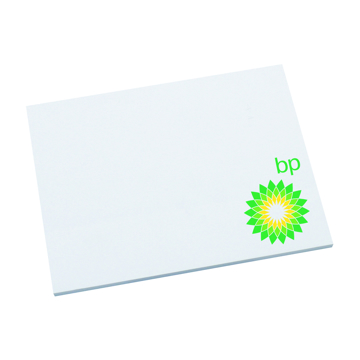 A5 Smart Sticky Notes with 3 colour print logo