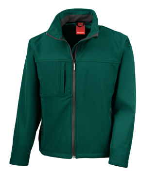 Men's Classic Softshell Jacket in green