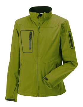 Men's Sports Softshell Jacket in green