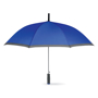 Automatic 23 inch umbrella in navy with grey trim
