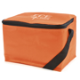 Griffin Cooler Bag in orange with 1 colour print logo