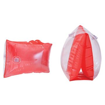 Sanvi Inflatable Armbands in red side view