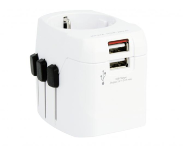 SKROSS® PRO Light USB Adaptor & Charger in white
