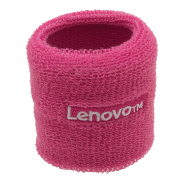 Towelling Sweatband in pink