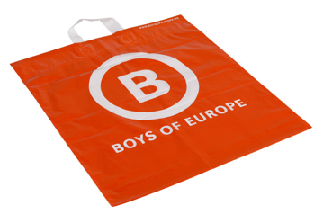 Flexiloop Bag in orange with 1 colour logo