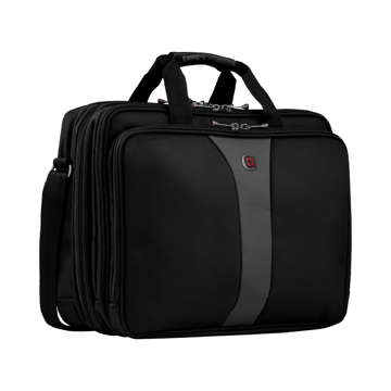 Wenger Legacy Laptop Case in black with grey and red details