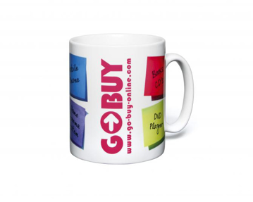 Budget Photo Mug in white with full colour print