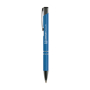 shiny crosby pen in blue