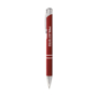 shiny crosby pen in red