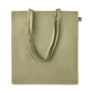 green organic cotton bag