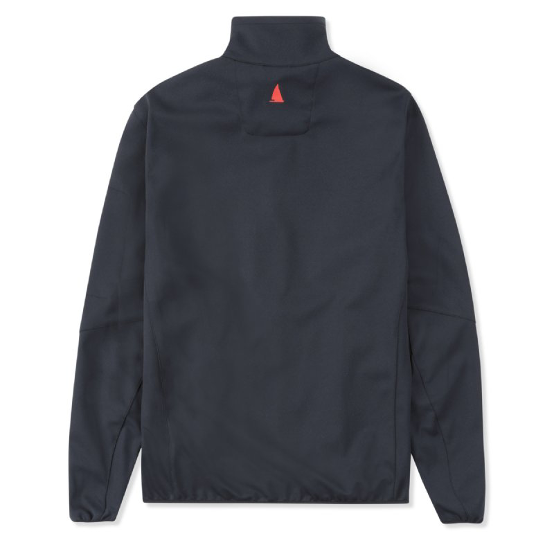 Crew Softshell Jacket by Musto in black back view